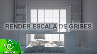 Render en escala de Grises [upl. by Yednarb841]