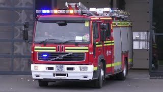 FIRST CATCH  Overtons WrT Turnout from Basingstoke Fire Station [upl. by Ahsaetan7]