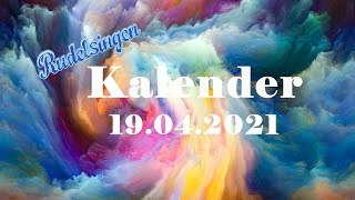 Der MitsingKalender am 19042021  Tag 109 [upl. by Renaud]