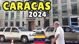 🇻🇪 Caminando por en centro de Caracas Venezuela 2024 [upl. by Patsis917]