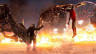 SpiderMan VS The Vulture  Extended Fight Scene  SpiderMan Homecoming  CLIP 🔥 4K [upl. by Speroni]