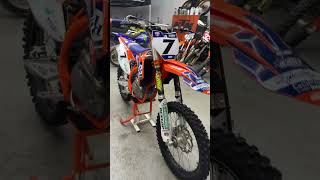 KTM SXF 450 cc 2016 FE [upl. by Naitsihc422]