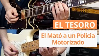 EL TESORO de El Mato a un Policia Motorizado COVER de GUITARRA [upl. by Stafford130]