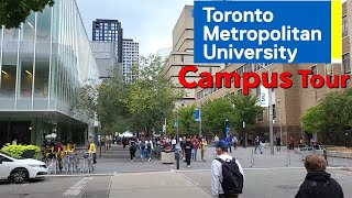 Toronto Metropolitan University in Person Campus Tour  Formerly Ryerson University [upl. by Anahc]