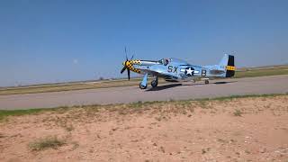 2024 Midland tx Airsho Heritage Flight P51 A10 [upl. by Nisen]