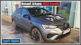 2024 Renault Arkana Review Esprit Alpine Interior amp Exterior Details [upl. by Dnalevets]