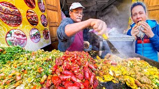 149 Morocco Fast Food  SANDWICH KING 🥙 Marrakesh Street Food Tour [upl. by Eesac711]