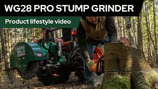 Woodland Mills WG28 PRO Stump Grinder Lifestyle [upl. by Myles]