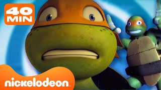 TMNT Las Tortugas Ninja  ¡30 minutos de las bromas y otras genialidades de Mikey 💥  Nickelodeon [upl. by Isabelita]