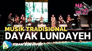 JENISJENIS ALAT MUSIK TRADISIONAL DAYAK LUNDAYEH [upl. by Gwen419]