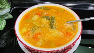 SOPA DE QUINOA CON VERDURAS 🌽 [upl. by Bratton]