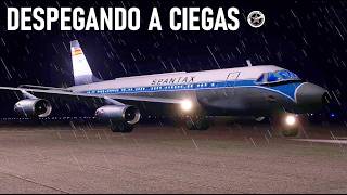 Despegando a Ciegas en Tenerife España  Vuelo 275 de Spantax [upl. by Nrevel]