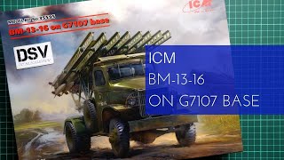 ICM 135 BM1316 on G7107 Base 35595 Review [upl. by Ekal631]