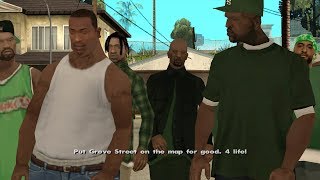 GTA San Andreas  Fat CJ  Mission 25  Los Sepulcros 1080p [upl. by Asnerek]