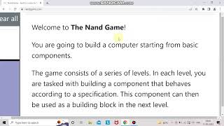 The Nand Game  Hardware Part 12  Simple solutions 2022 [upl. by Neela]