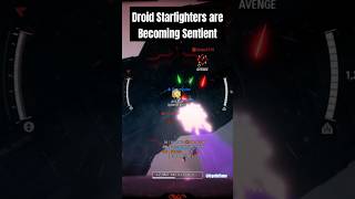 Droid Starfighters are Becoming Sentient StarWars Battlefront2 StarfighterAssault [upl. by Onez324]