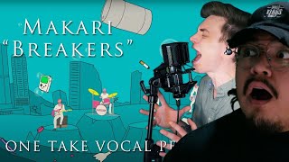 REACTION Makari  Breakers  One Take Vocal Playthrough ANDY CIZEK [upl. by Inwat]