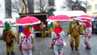 Wangen im Allgäu Fasnet 19022012 Schellentanz [upl. by Stoeber]