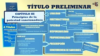 LEY 402015  SECTOR PÚBLICO  PRINCIPIOS DE LA POTESTAD SANCIONADORA [upl. by Etnuaed11]