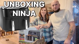 WE REPLACED OUR TOWER AIR FRYER WITH A NINJA  UNBOXING [upl. by Anivlem]