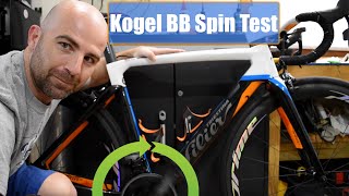 How long will it spin Kogel BB86 Ceramic Bottom Bracket Spin Test [upl. by Hsenid]