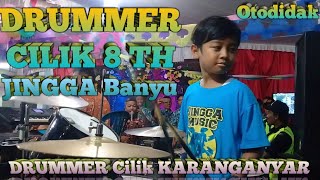 Drummer Cilik Kelas 3 SD JINGGA BANYU  BOJO GALAK [upl. by Adnohsel]