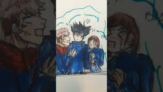 anime drawing jujutsukaisen [upl. by Haraj]