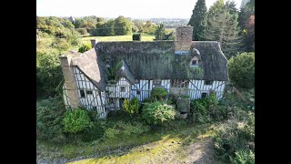 Exploring This 500yr Old Thatched Fairy Tale Manor House  Urban Exploring [upl. by Eilrahc]