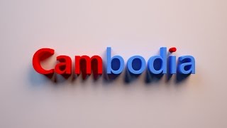 3D Text Animation with 3ds max  By Ngoun Buntharo [upl. by Idell]