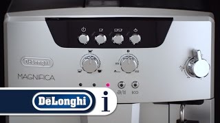 How to find out what the alarm lights mean on your DeLonghi ESAM 04110S or ESAM 04110B [upl. by Ahsieyt340]