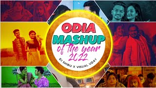 Odia Mashup Of The Year 2022  Odia Mega Mashup  DJ Shibu  Odia Mashup 2023  Visual Uday [upl. by Slavic]