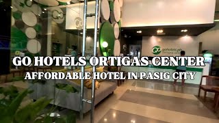 Go Hotels Ortigas Center 🇵🇭 Budget Hotel in the Philippines [upl. by Imotih319]