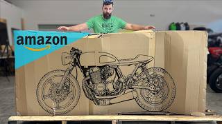 I Bought the CHEAPEST Cafe Racer Motorcycle on Amazon New [upl. by Sirehc]