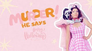 🎀 Murder  He says  Mamzelle Bee Swing Orchestra  Halloween Rose amp Swing Vintage 🎃 [upl. by Dorion126]