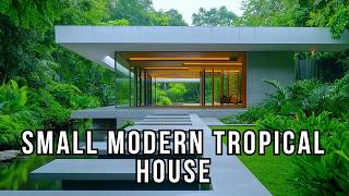 Small Modern Tropical House Design Ideas Perfect Single Storey and Bungalow Concepts [upl. by Nivrae]