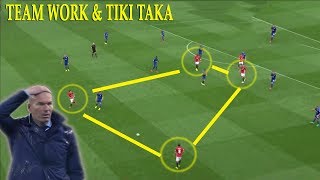 Football ● TeamWork Plays amp Tiki Taka Goals ● Best Combinations [upl. by Powel]