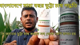 বাংলাদেশ সারা বছর ভুট্টা চাষ পদ্ধতি কি কি নিয়মে সার ও কীটনাশক ব্যবহার করবেন ওকি জাতের বীজ ভালো [upl. by Assirac]