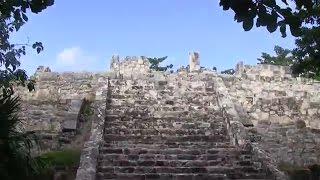 San Miguelito Archaeological Site Cancun Mexico [upl. by Feriga397]