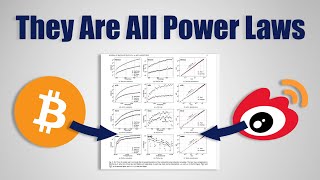 Real Networks Like Bitcoin Follow Power Laws Not Imaginary SCurves [upl. by Constantine]