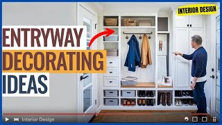 Best Inspiring Mudroom Ideas To Upgrade Your Entryway  Small Mudroom Makeover  DESIGN HACKS [upl. by Arand]