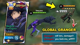 JULIAN MOSTLY POWERFUL BUILD 🔥  SORRY GRANGER 💀  TOP 1 GLOBAL  MLBB [upl. by Chicky]