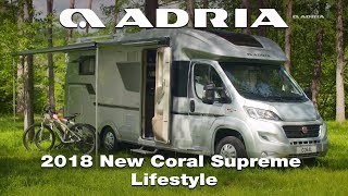 2018 New Adria Supreme Editions  Coral Lifestyle video [upl. by Maryly528]