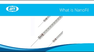 NanoFil Microliter Syringes for Accurate Microinjections [upl. by Kistner]