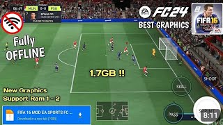 FIFA 16 MOBILE MOD FC MOBILE 25 ANDROID OFFLINE GAME  NEW UPDATE [upl. by Eldoree]