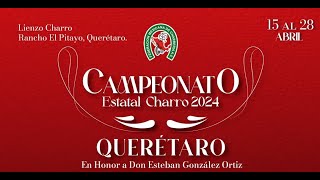 Campeonato Estatal Charro de Querétaro 2024  2a Final [upl. by Essirehc790]