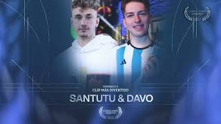 DAVO Y SANTUTU GANAN PREMIO A CLIP MAS DIVERTIDO COSCU ARMY AWARDS 2022 [upl. by Uv188]