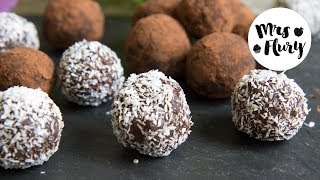 Brownie Bliss Balls l schnell amp günstig ohne Datteln [upl. by Even902]