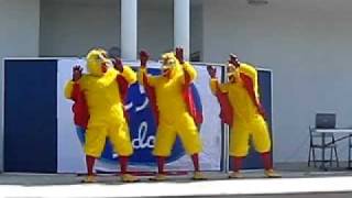 Chicken Dance at Cayman International School [upl. by Aryahay]