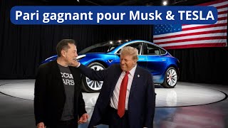 Élection L’alliance MuskTrump pourrait tout changer  Fin de la Tesla Model 2 tesla elonmusk [upl. by Nysila]