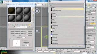 3ds Max Tutorial  BlendMaterialwmv آموزش مکس  متریالها [upl. by Anaeirb]